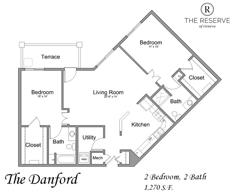 the reserve of geneva - the danford floorplan
